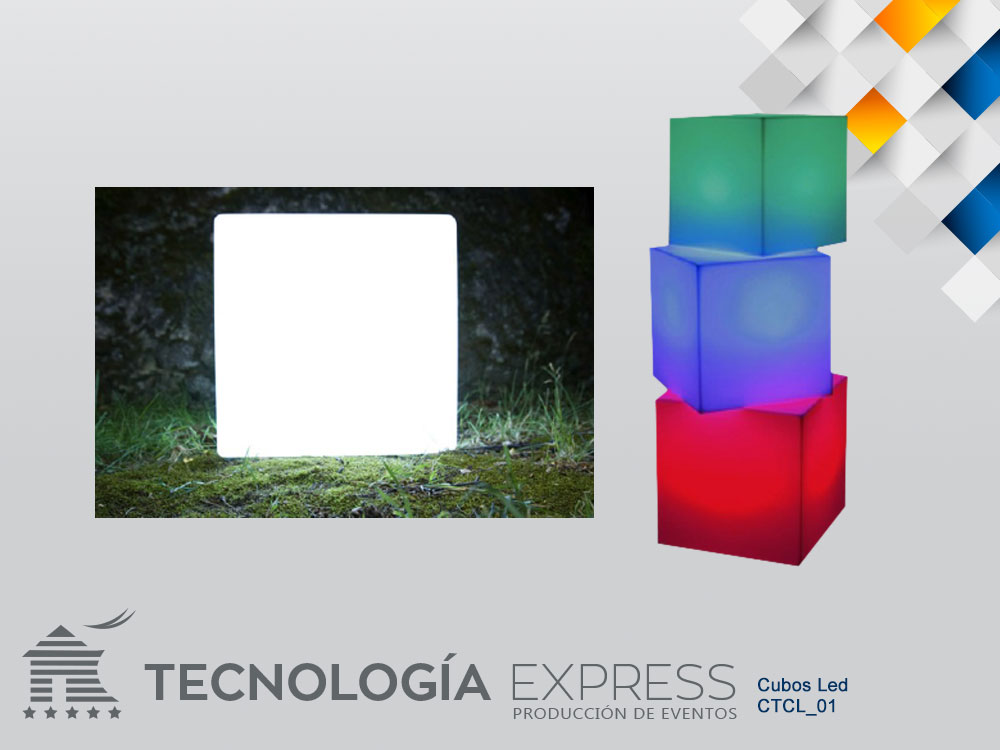 Cubos LED