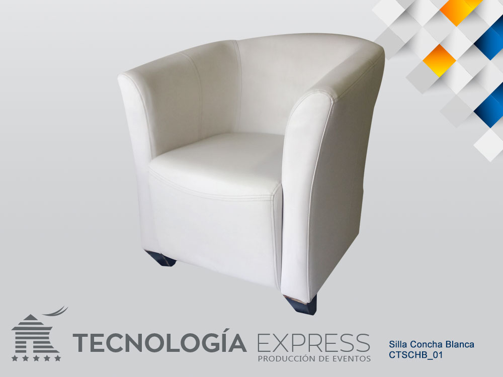 Silla Concha Blanca 