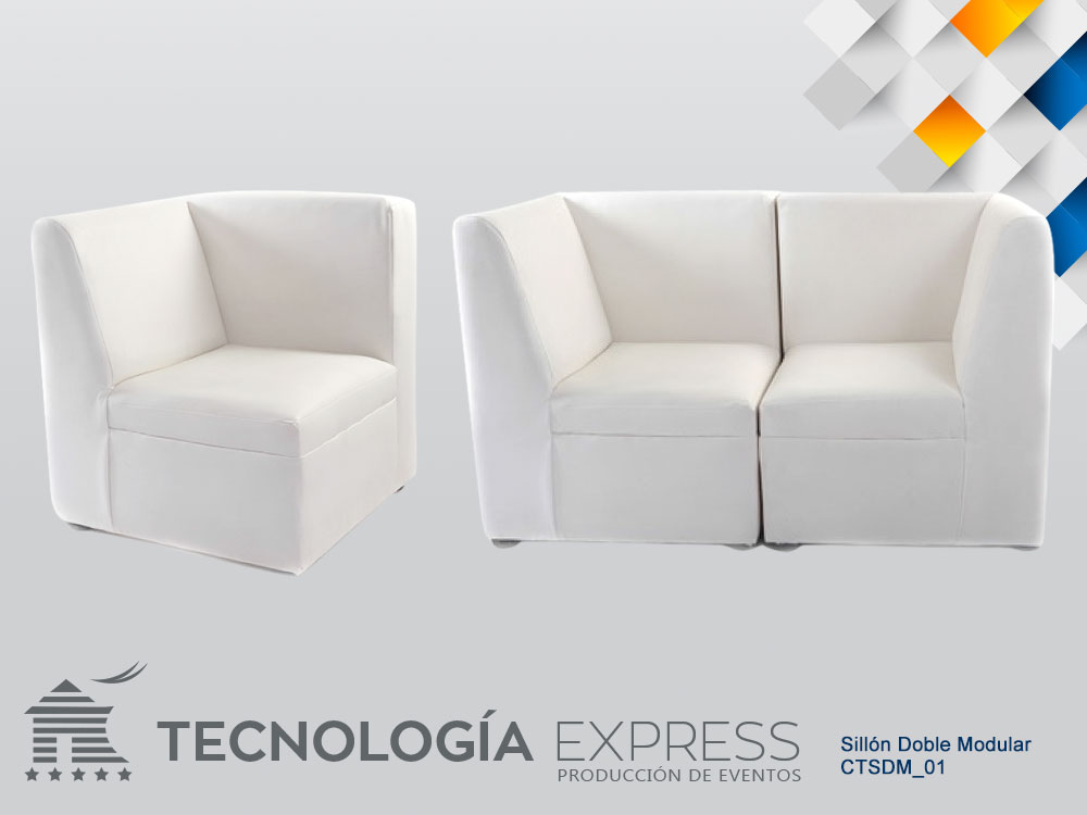 Sillón Doble Modular