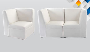 Sillón Doble Modular