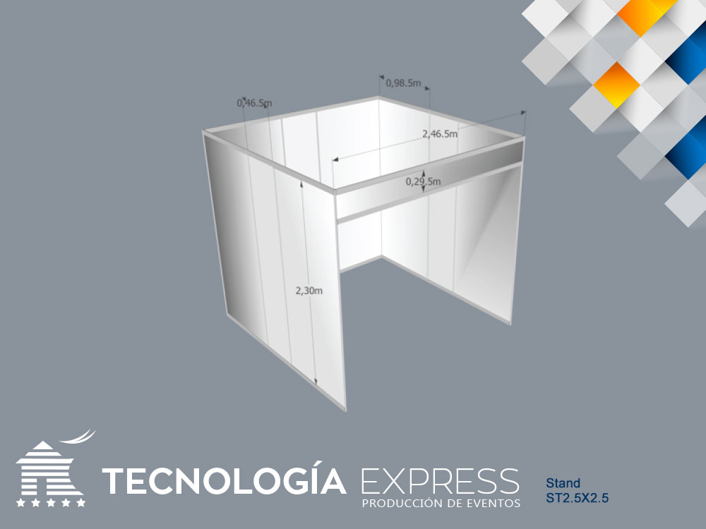 Stand  2.5X2.5