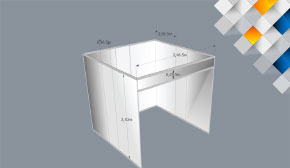 Stand  2.5X2.5