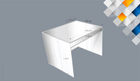 Stand  3X2.5